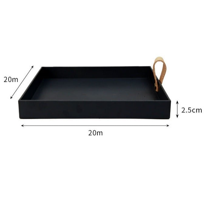 Nordic Square Plastic Serving Tray