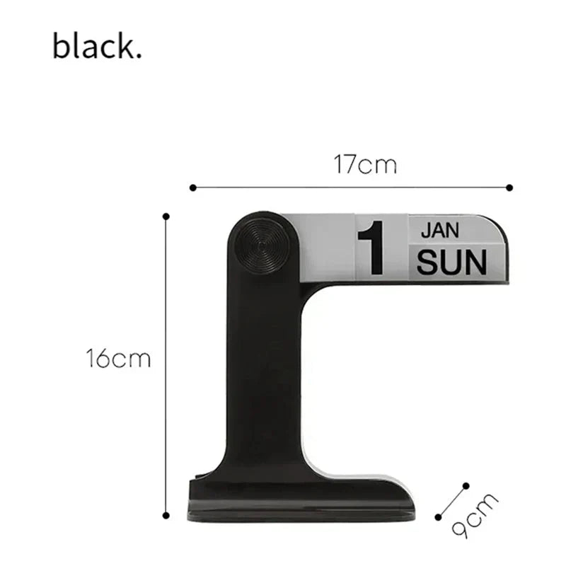 Nordic Style Rotating Desk Calendar