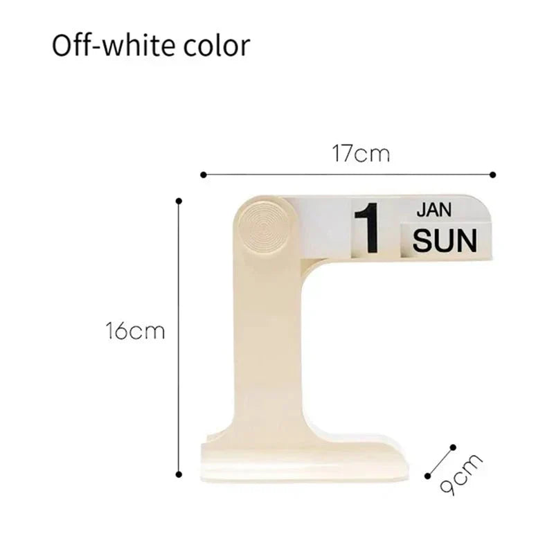 Nordic Style Rotating Desk Calendar