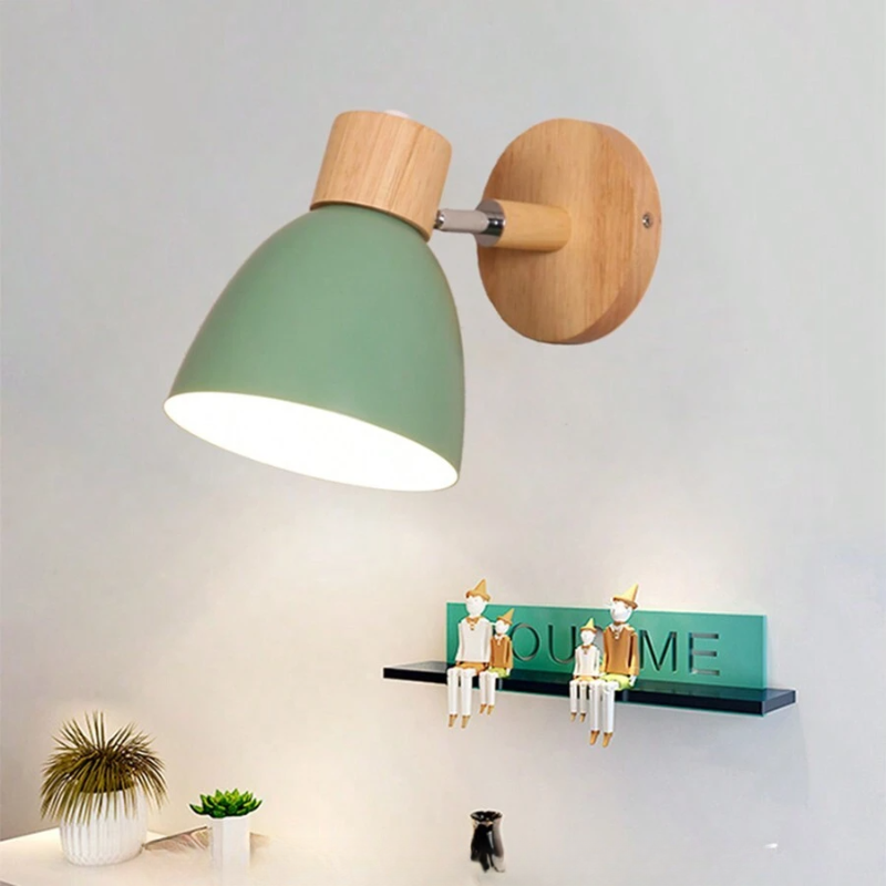 Adjustable Scandinavian Wall Lamp in Modern Minimalist Style
