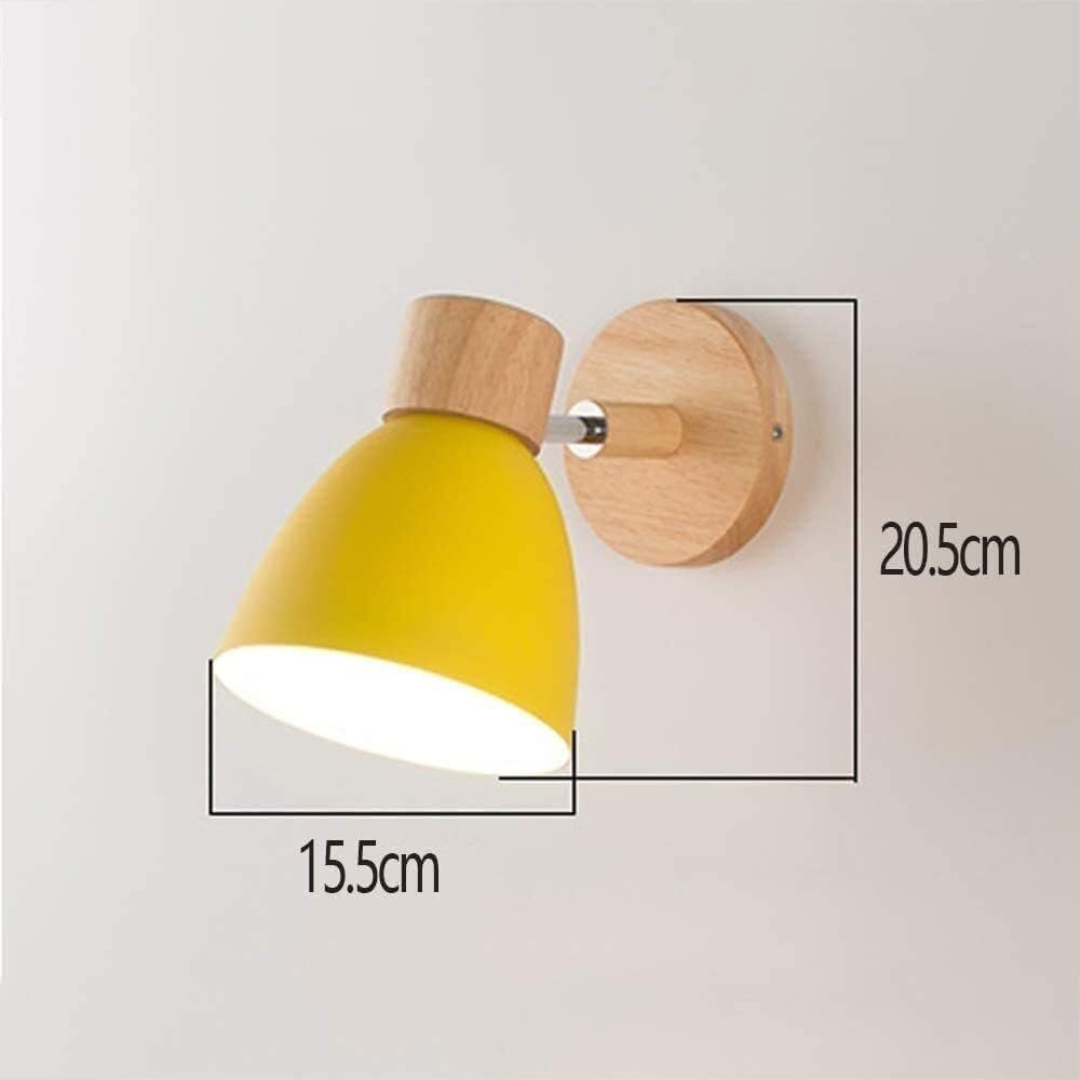 Adjustable Scandinavian Wall Lamp in Modern Minimalist Style