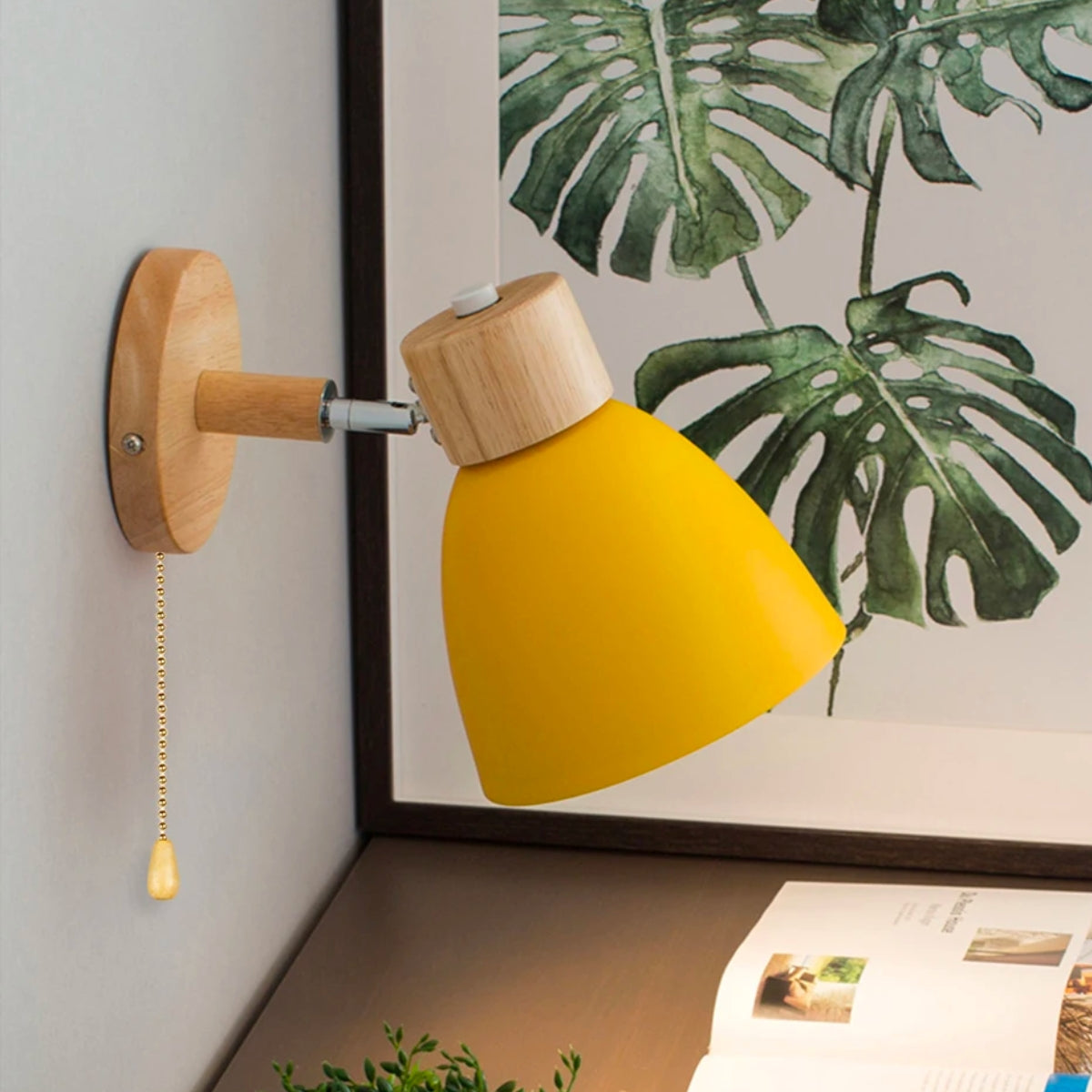 Adjustable Scandinavian Wall Lamp in Modern Minimalist Style