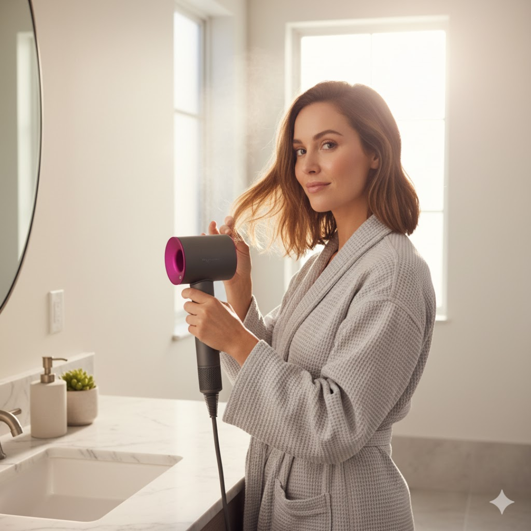 Fast Drying Gentle Hair Dryer 2000W Ergonomic Design
