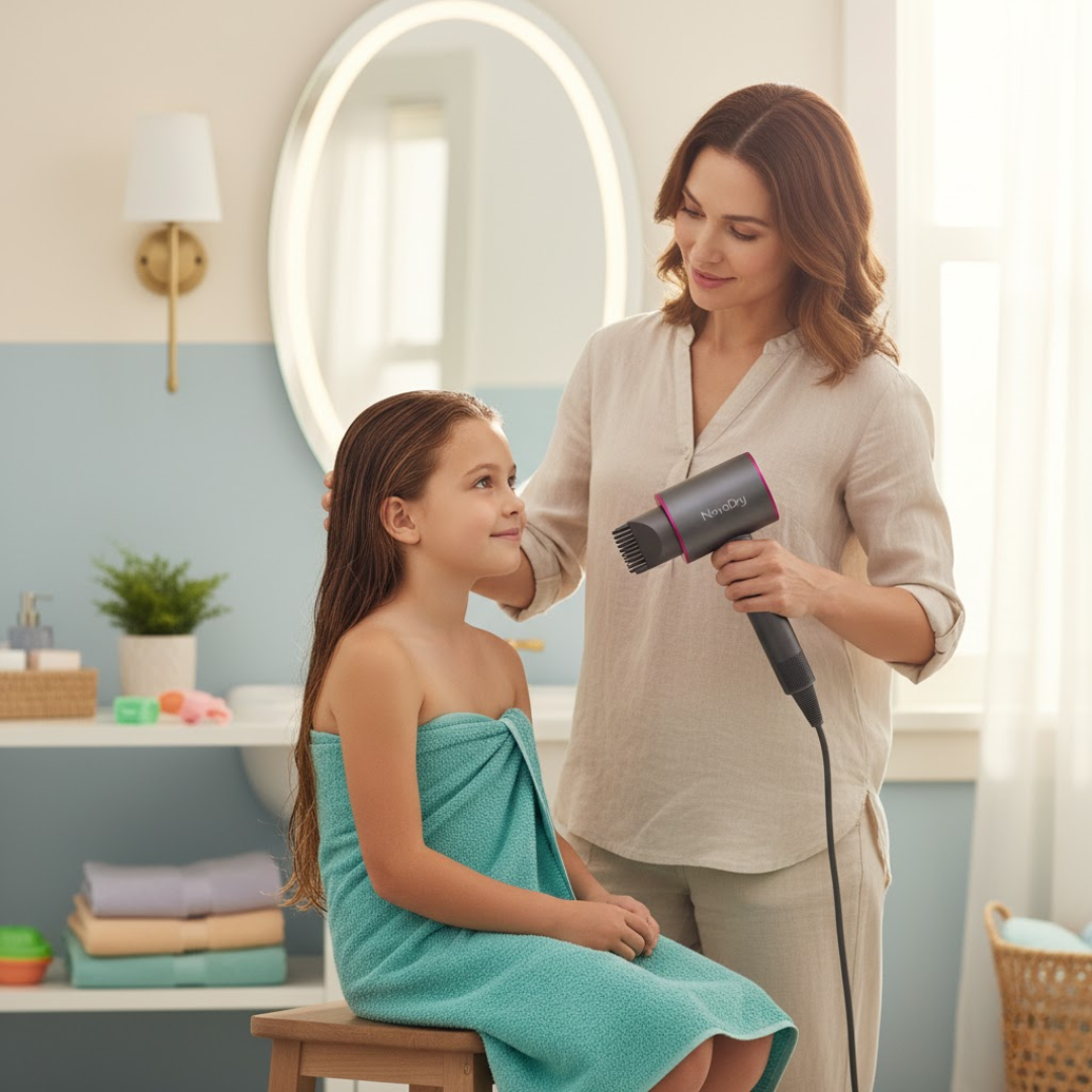 Fast Drying Gentle Hair Dryer 2000W Ergonomic Design