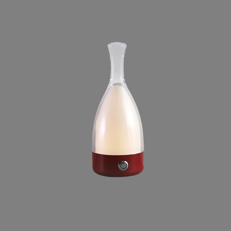 Wine Bottle Shaped USB Rechargeable Table Lamp