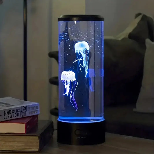 Jellyfish Lamp with 7-Color LED Lighting