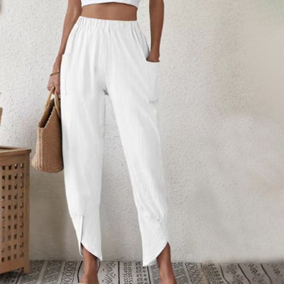 Essari - Split Hem Pants