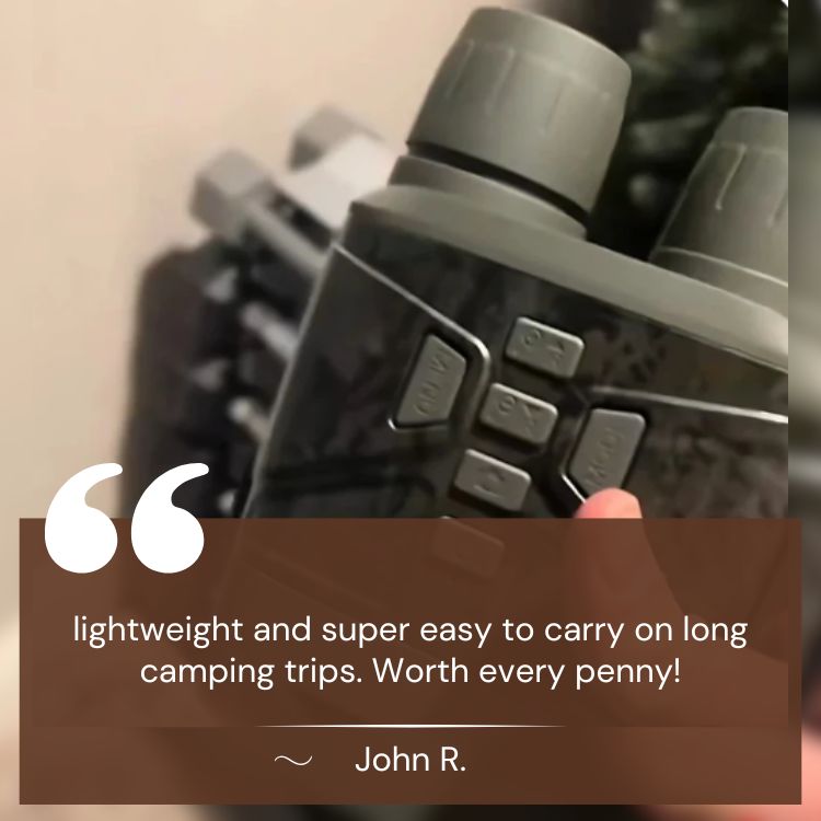 Infrared Night Vision Binoculars with HD Display