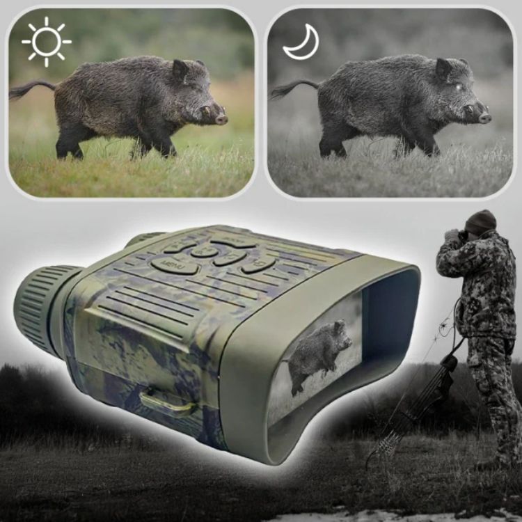 Infrared Night Vision Binoculars with HD Display
