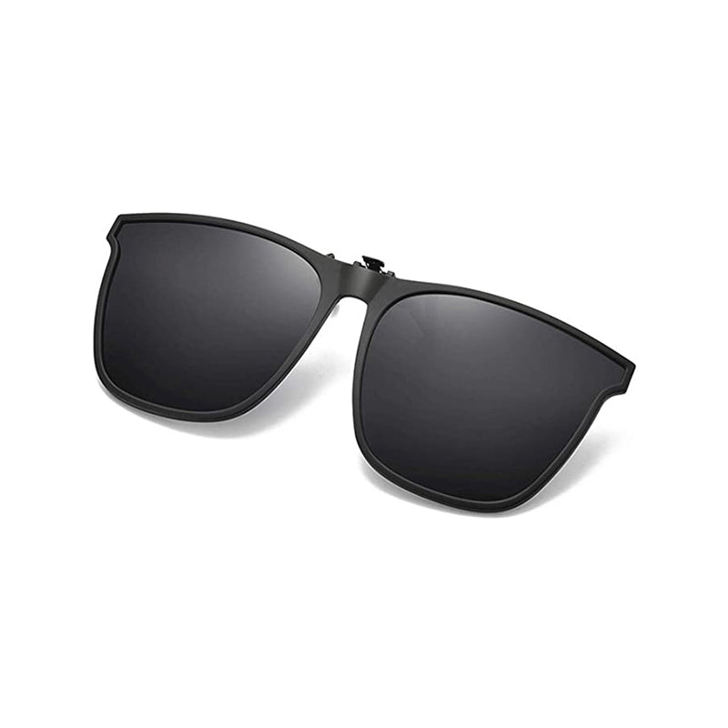 Polarized Clip-On Sunglasses for Clear Vision and Glare Reduction
