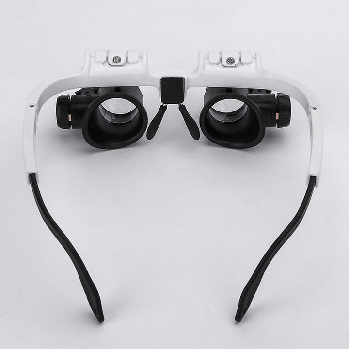 HD Reading Glasses with LED Light and Interchangeable Lenses