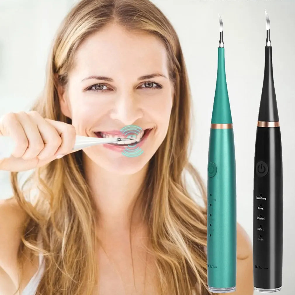 Portable Sonic Tooth Cleaner and Whitening Irrigator for Healthy Gums