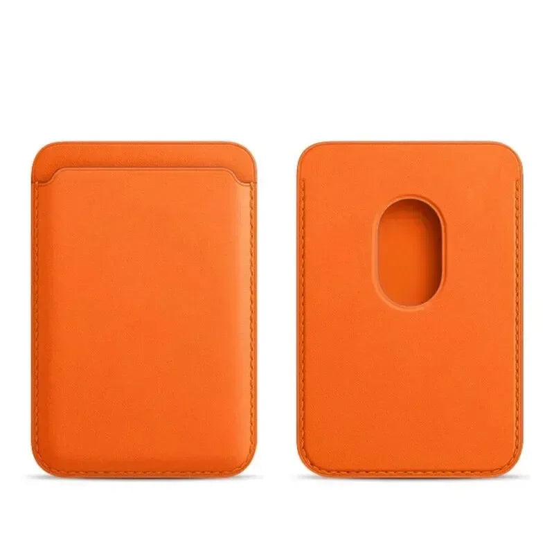 Magnetic PU Leather Card Holder Wallet for iPhone 12-15