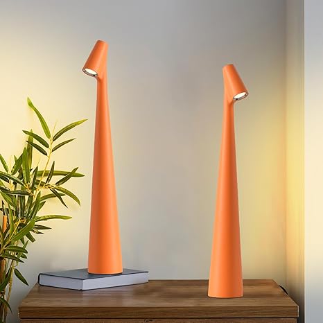 Rechargeable Modern LED Table Lamp - Cordless Metal Light