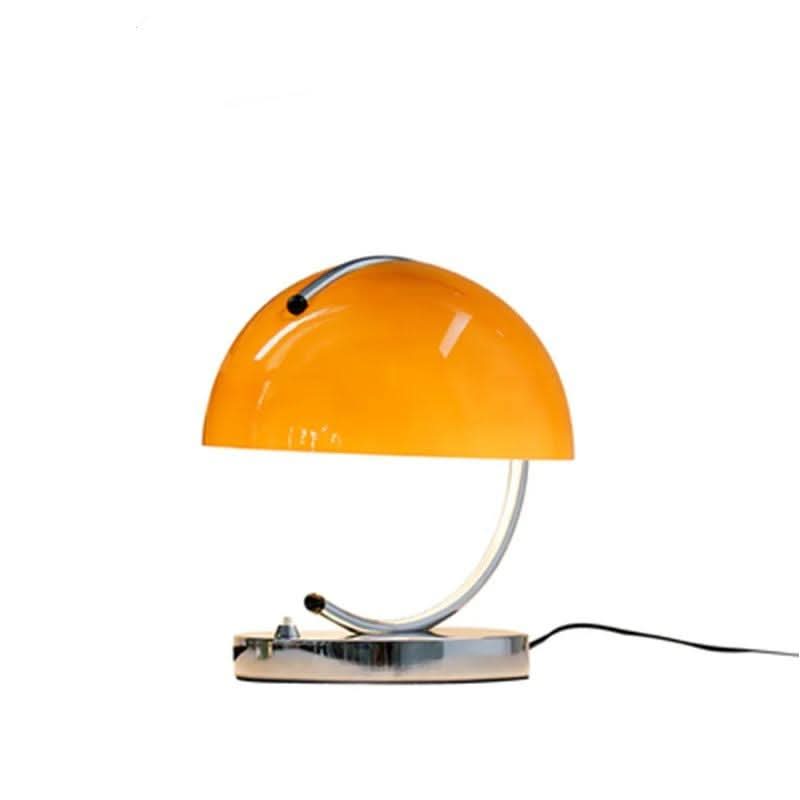 Mushroom Glass Table Lamp in Scandinavian Style