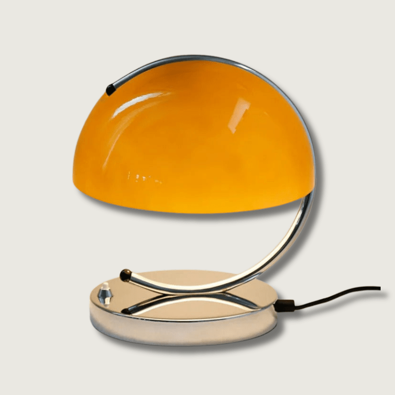 Mushroom Glass Table Lamp in Scandinavian Style