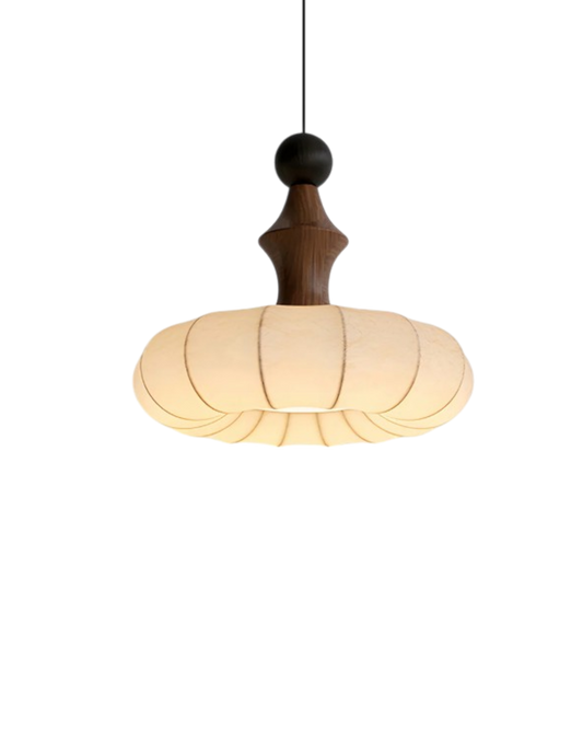 Silk Table Lamp with Warm Soft Light