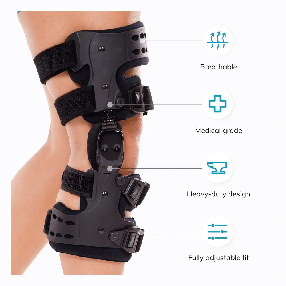 Adjustable Knee Support Brace for Pain Relief and Rehabilitation
