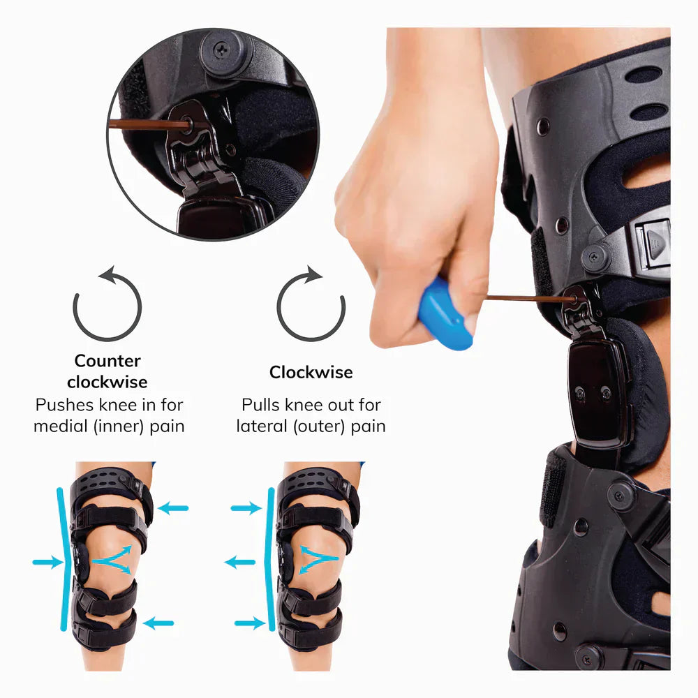 Adjustable Knee Support Brace for Pain Relief and Rehabilitation