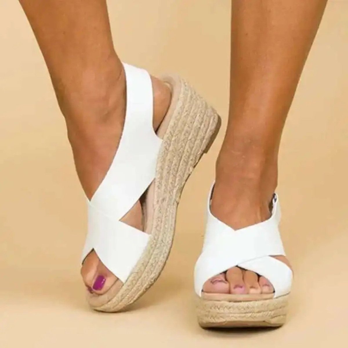 Orthopedic Wedge Sandals for All-Day Comfort and Support