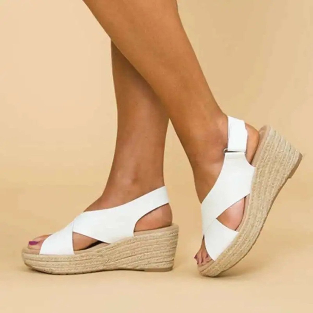 Orthopedic Wedge Sandals for All-Day Comfort and Support