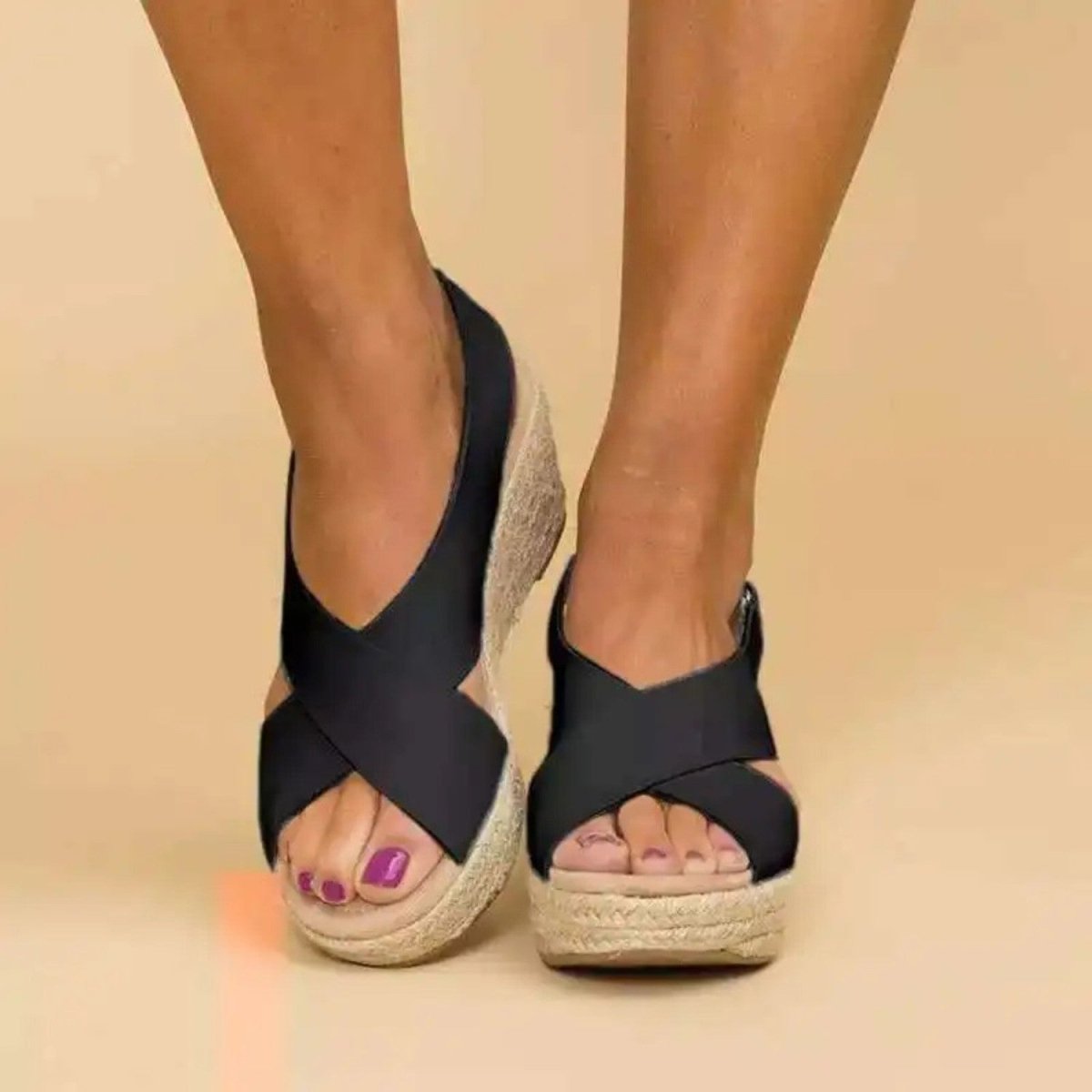 Orthopedic Wedge Sandals for All-Day Comfort and Support