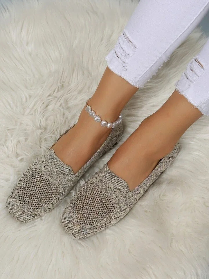 Orthopedic Anti-Slip Flats for All-Day Comfort