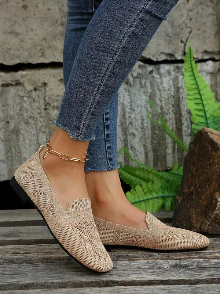 Orthopedic Anti-Slip Flats for All-Day Comfort