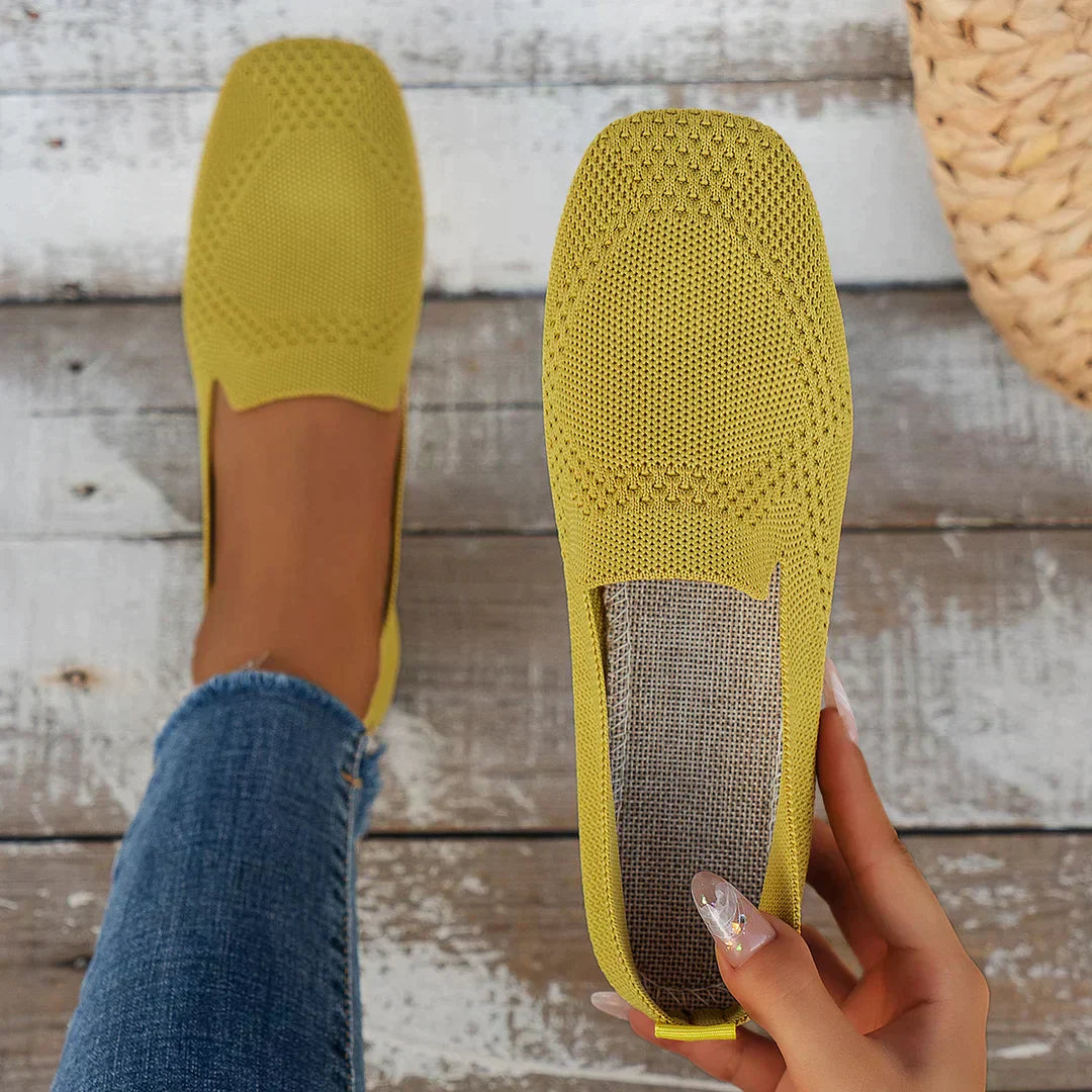Orthopedic Anti-Slip Flats for All-Day Comfort