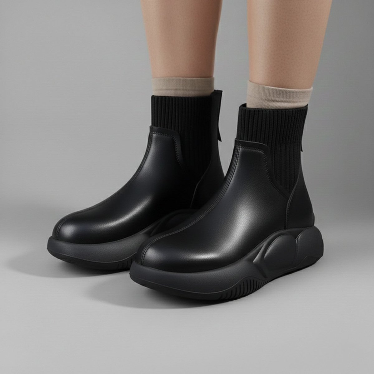 Orthopedic Comfort Boots for Foot Alignment and Stability