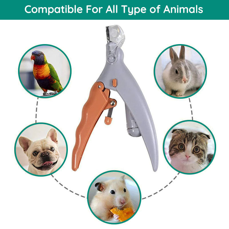 LED Dog Nail Clipper with Quick Sensor Safety Feature