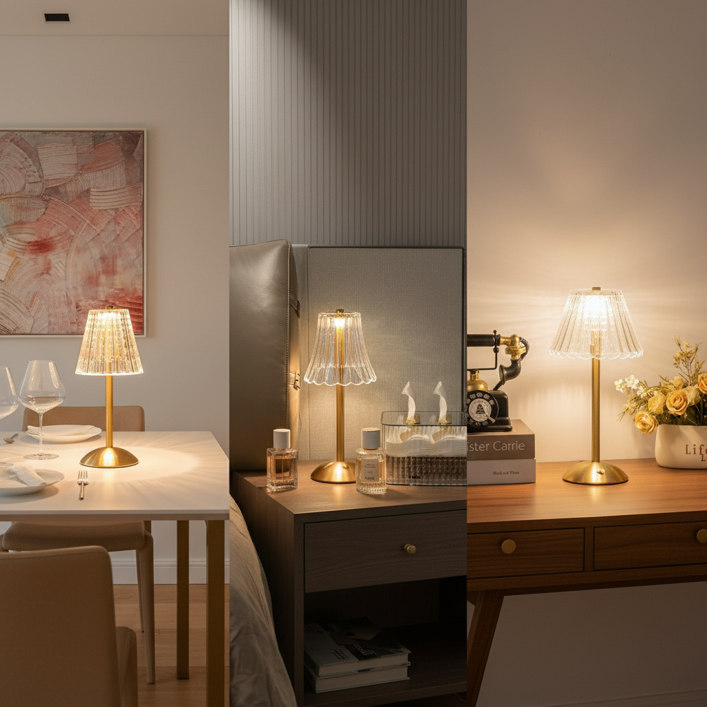 Rechargeable Wireless Touch Control Table Lamp