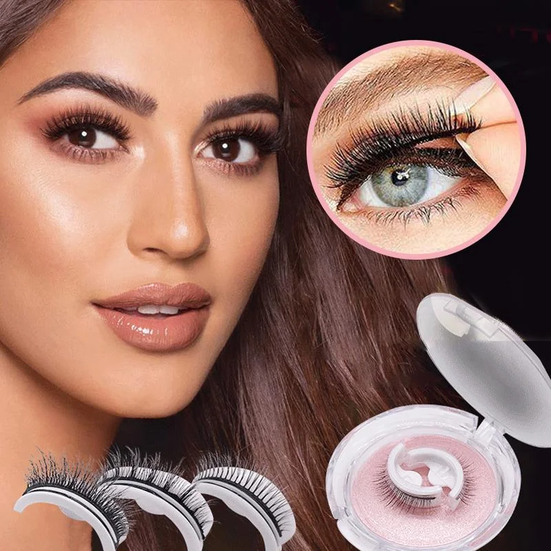 Self-Adhesive Reusable Natural Look Eyelashes
