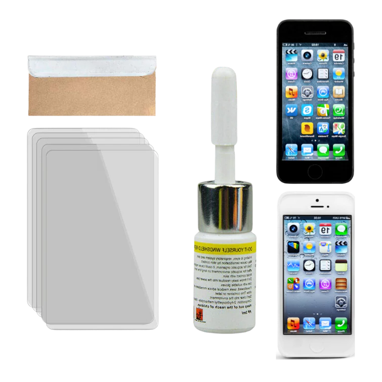 Liquid Glass Phone Screen Repair Kit for Cracks and Chips