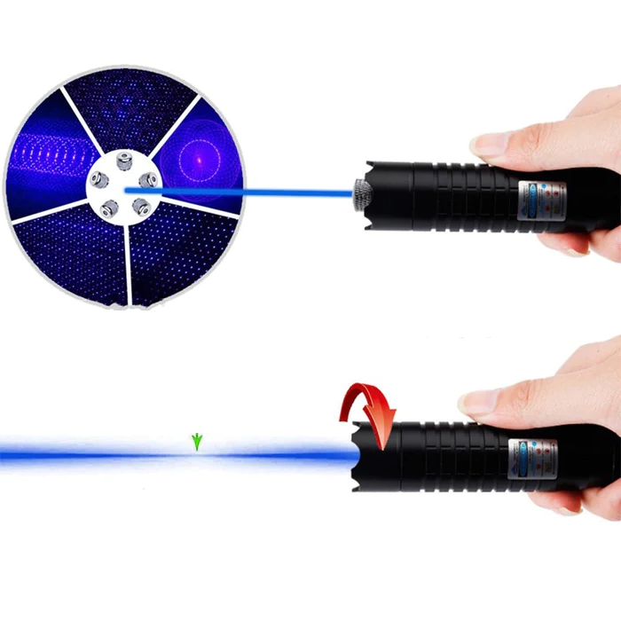 High-Power Tactical Laser Torch - Instant Fire Starter
