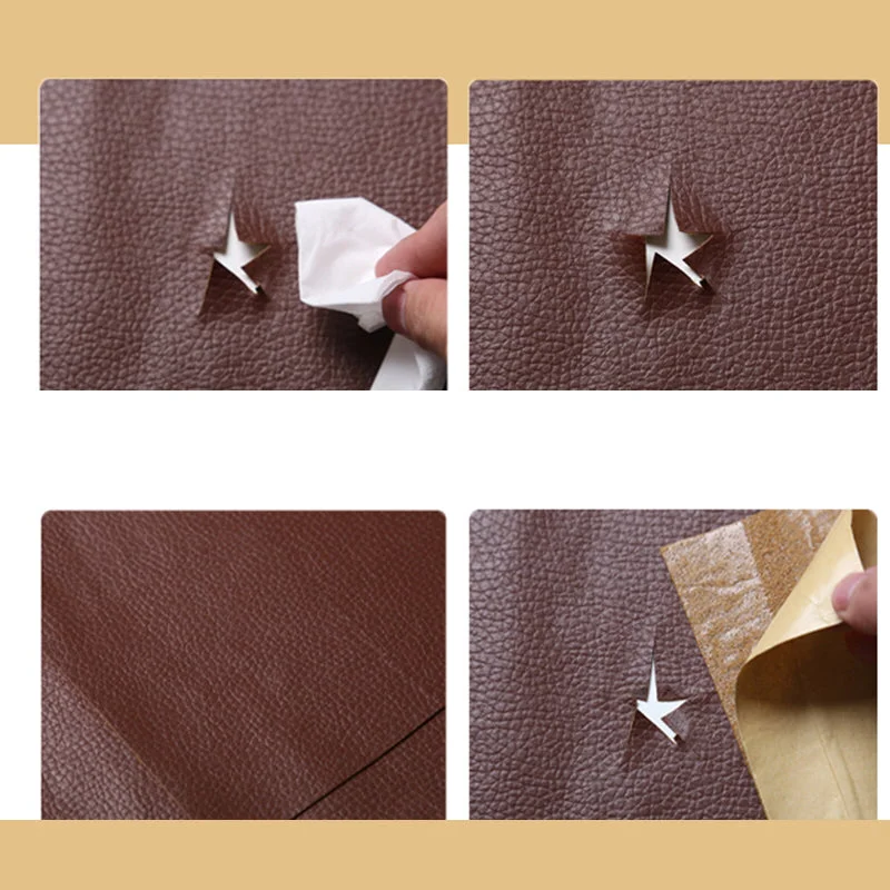 Self-Adhesive PU Leather Repair Patch 20 x 54 Inches