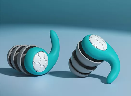 Noise Cancelling Reusable Silicone Earplugs for Sleep