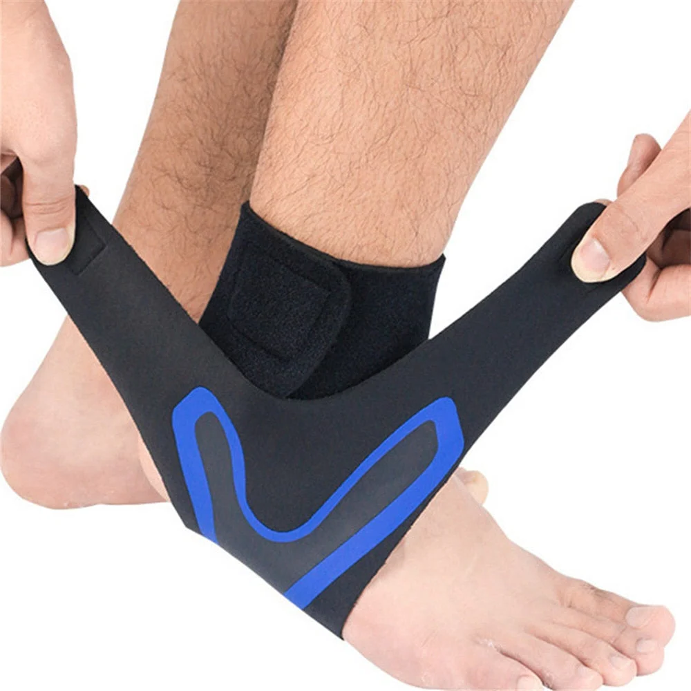 Adjustable Ankle Compression Sleeve for Pain Relief