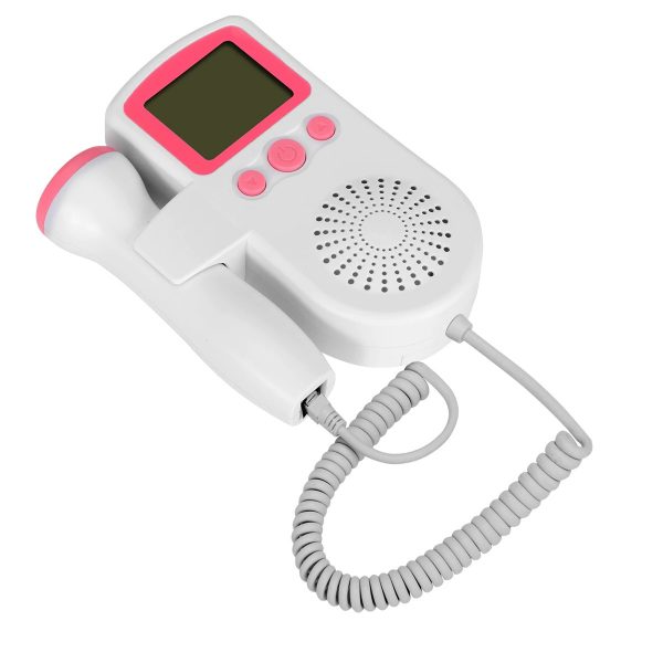 Fetal Doppler Heart Rate Monitor with LCD Display and Speaker