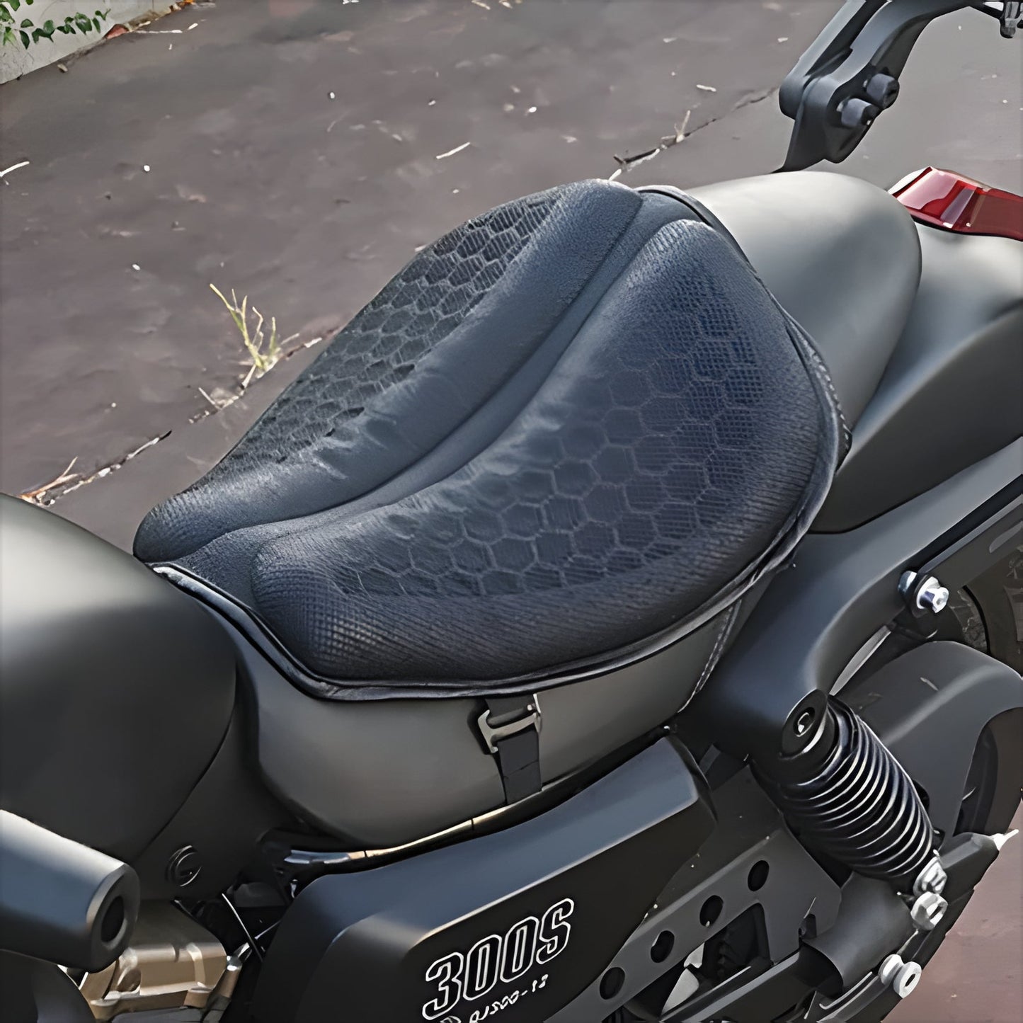 Gel Motorcycle Seat Cushion with Anti-Slip Design for Long Rides