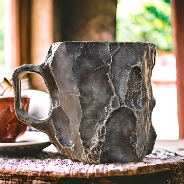 Mineral Crystal Coffee Mug with Unique Design