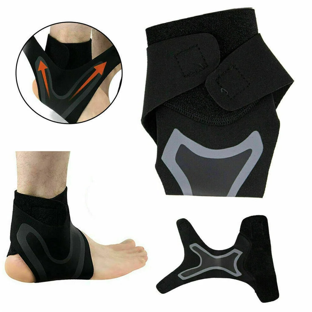 Adjustable Ankle Compression Sleeve for Pain Relief