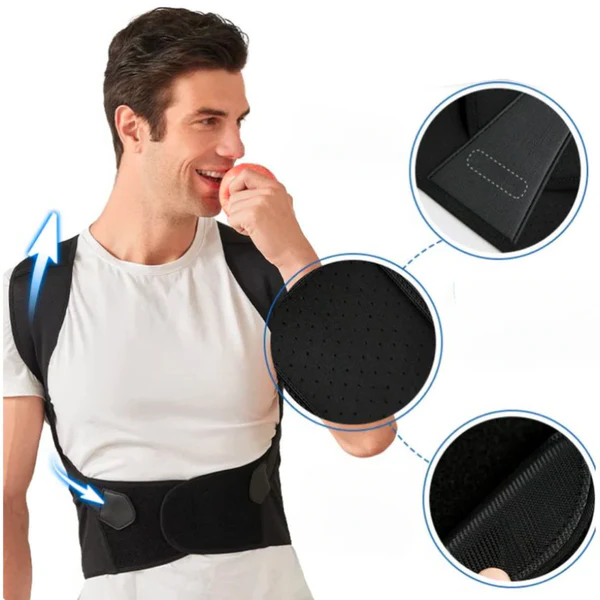 Posture Corrector for Neck and Back Pain Relief