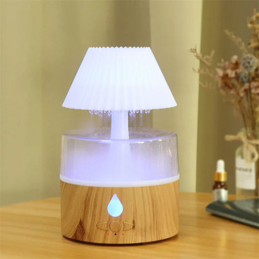 Rain Cloud Humidifier and Aromatherapy Diffuser with Night Light