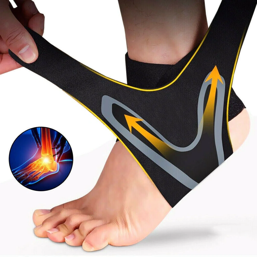 Adjustable Ankle Compression Sleeve for Pain Relief