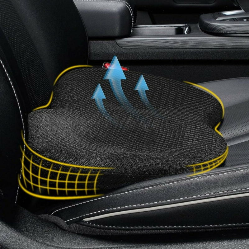 Ergonomic Car Seat Cushion for Short Drivers