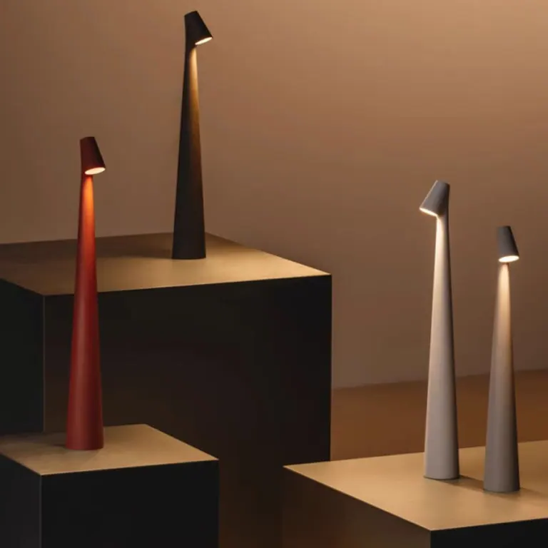 Nordic Wireless LED Table Lamp with Dimmable Touch Control