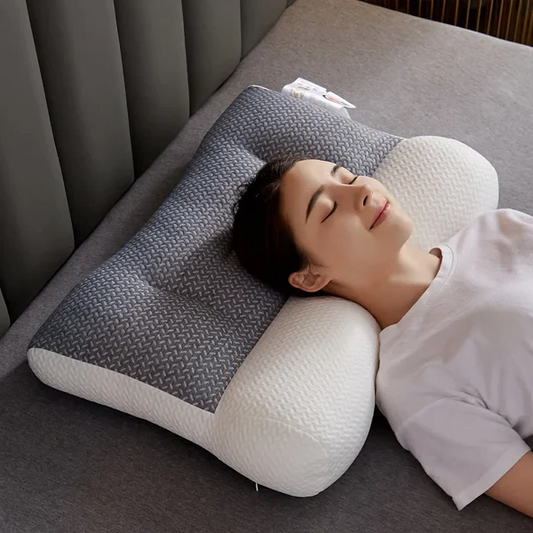 Ergonomic Orthopedic Neck Pillow for Side and Back Sleepers