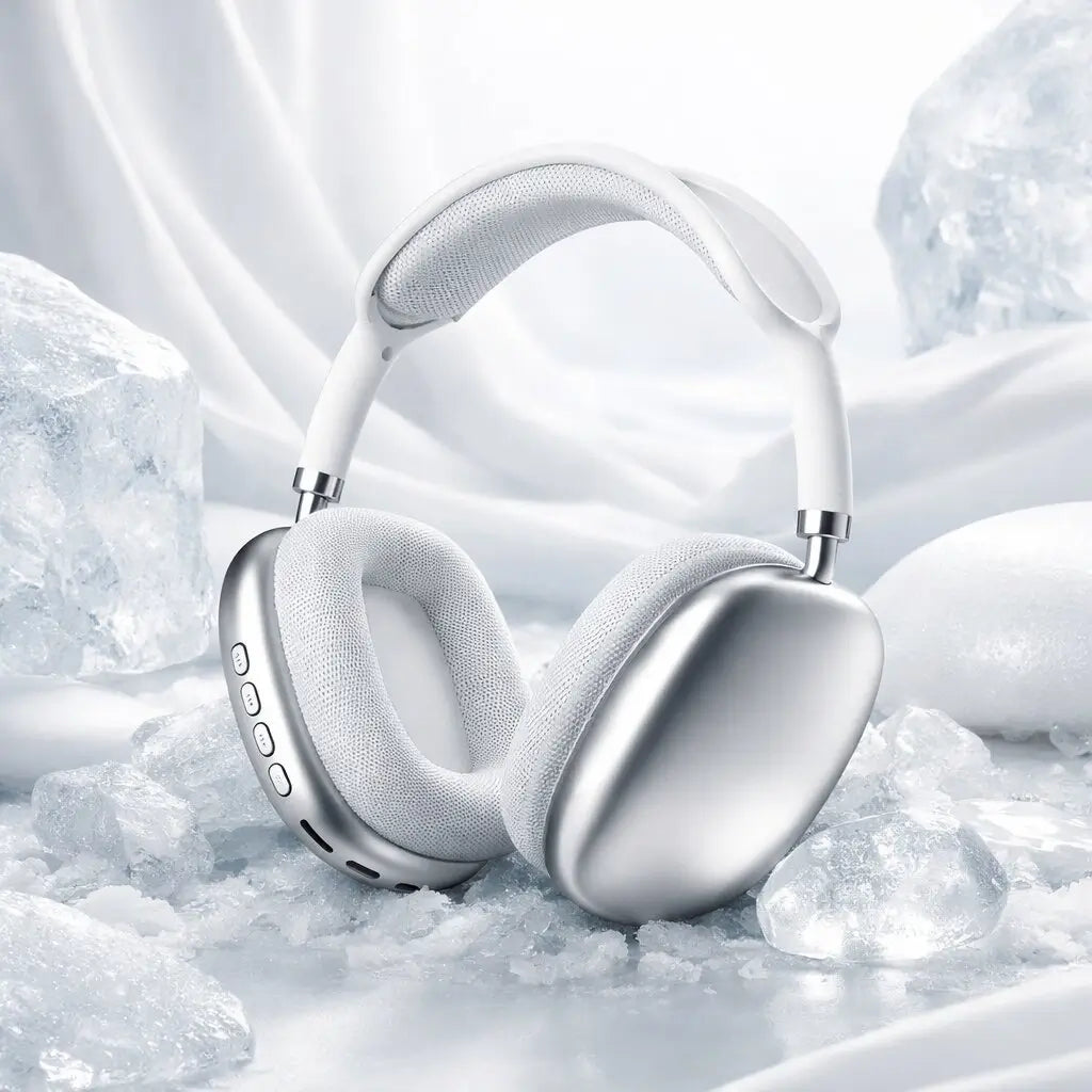 Over-Ear Bluetooth Noise Cancelling Headphones with Soft Memory Foam Cushions