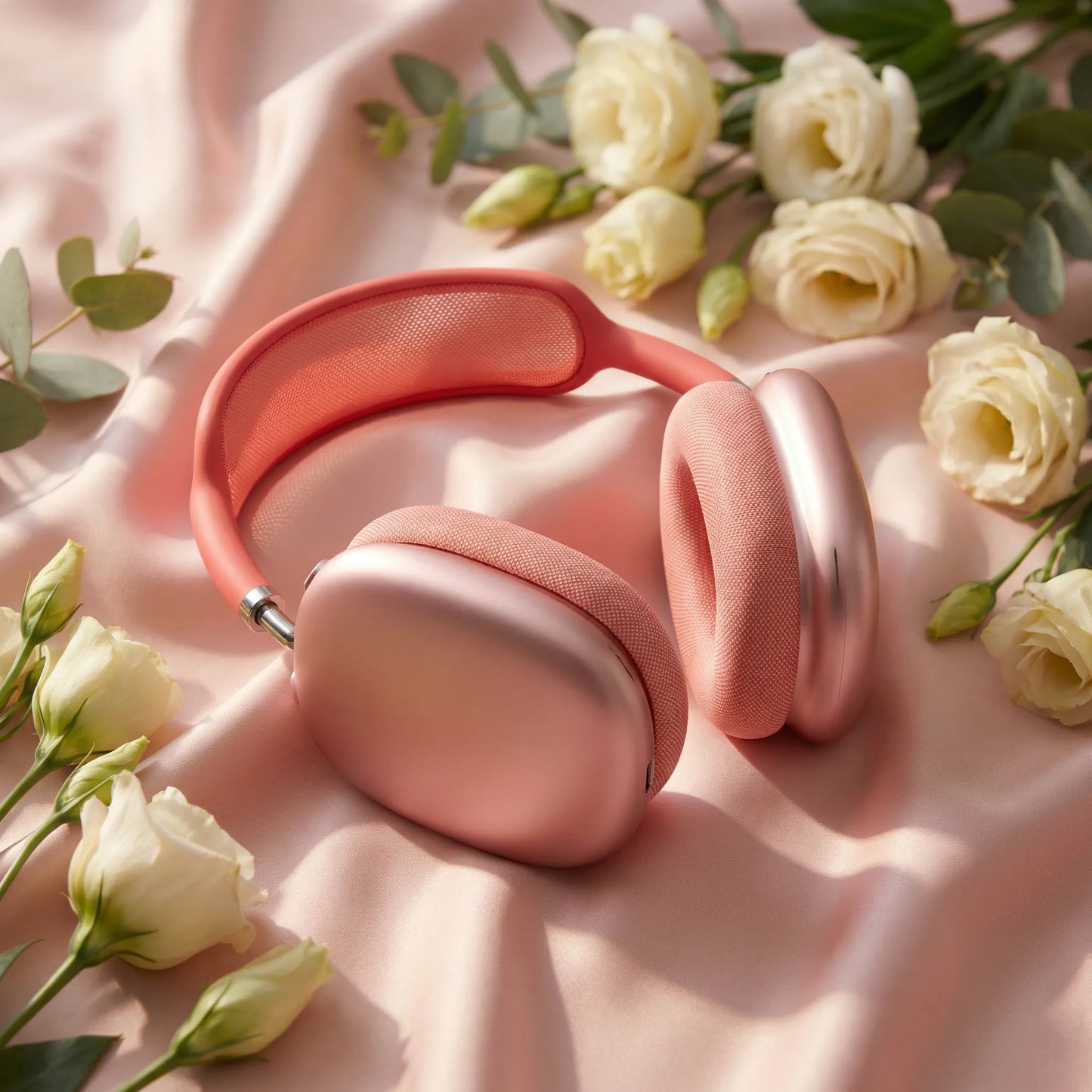 Over-Ear Bluetooth Noise Cancelling Headphones with Soft Memory Foam Cushions